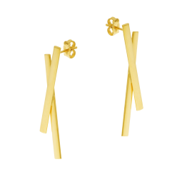Boucles d'oreilles en or jaune