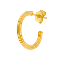 Créoles en or jaune