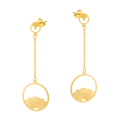 Boucles d'oreilles en or jaune