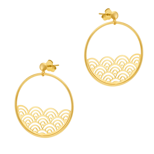 Boucles d'oreilles en or jaune Boucles d'oreilles en or jaune