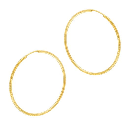 Créoles en or jaune Créoles en or jaune