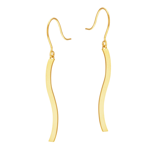 Boucles d'oreilles en or jaune 