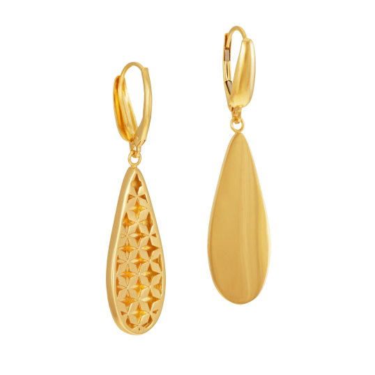 Boucles d'oreilles en or jaune