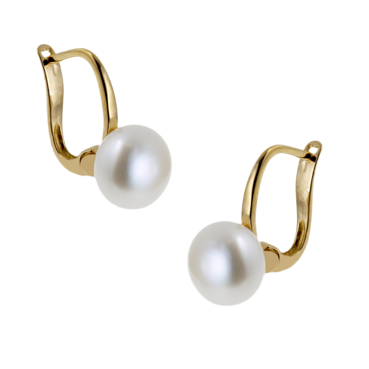 Boucles d'oreilles perle de culture  d'eau douce Boucles d'oreilles perle de culture  d'eau douce