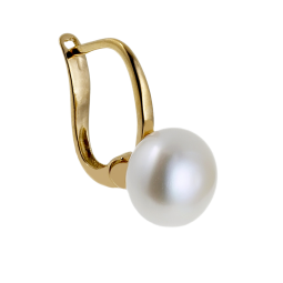 Boucles d'oreilles perle de culture  d'eau douce