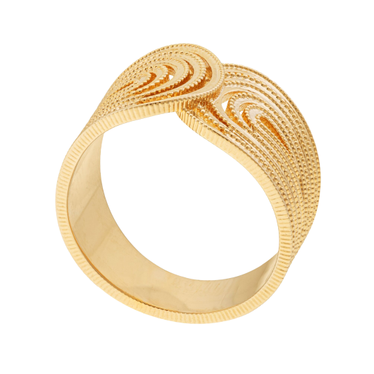 Bague en plaqué or