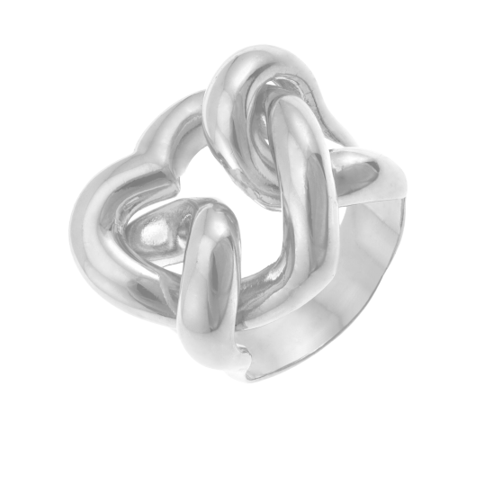 Bague en argent rhodié Bague en argent rhodié