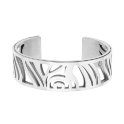 Bracelet jonc Méli Versa en acier, 20mm