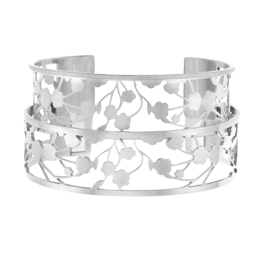 Bracelet jonc Méli Versa en acier, 20mm Bracelet jonc Méli Versa en acier, 20mm