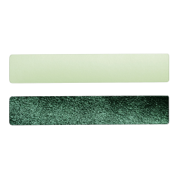 Simili cuir vert-pailleté pour bracelet jonc Méli Versa 30mm