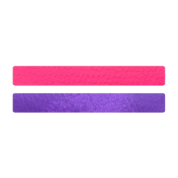 Simili cuir rose fluo-violet pour bracelet jonc Méli Versa 20mm