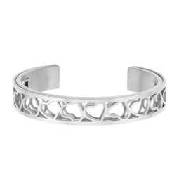Bracelet jonc enfant Méli Versa en acier, 10mm