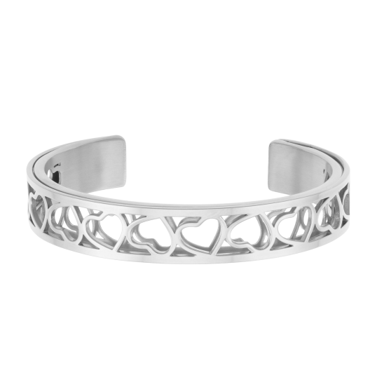 Bracelet jonc enfant Méli Versa en acier, 10mm