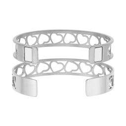 Bracelet jonc enfant Méli Versa en acier, 10mm