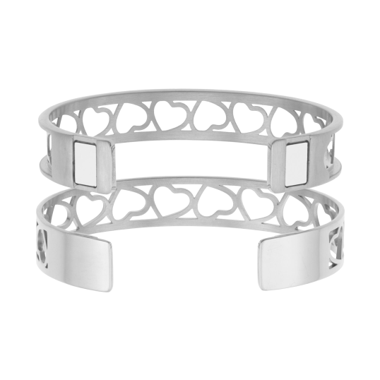 Bracelet jonc enfant Méli Versa en acier, 10mm