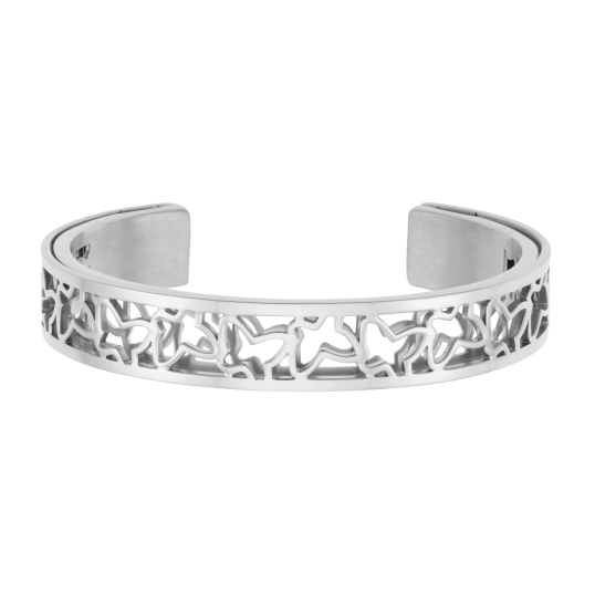 Bracelet jonc enfant Méli Versa en acier, 10mm