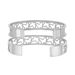 Bracelet jonc enfant Méli Versa en acier, 10mm
