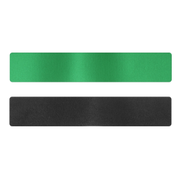 Simili cuir vert-noir pour bracelet jonc Méli Versa 30mm