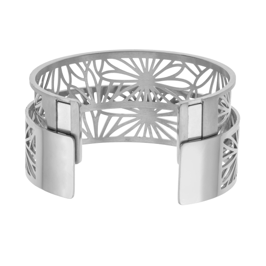 Bracelet jonc Méli Versa en acier, 20mm