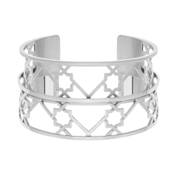 Bracelet jonc Méli Versa en acier, 20mm