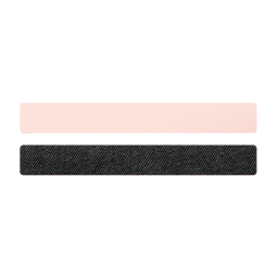 Simili cuir rose pale-denim foncé pour bracelet Méli Versa, 20mm