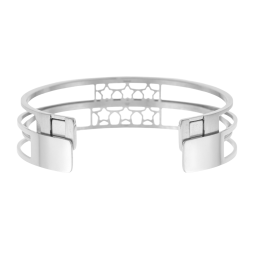 Bracelet jonc Méli Versa en acier, 10mm