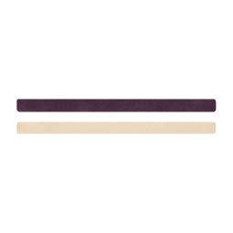Simili cuir mauve-beige pour bracelet jonc Méli Versa 10mm