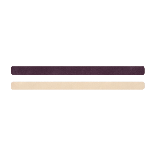 Simili cuir mauve-beige pour bracelet jonc Méli Versa 10mm