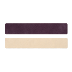 Simili cuir mauve-beige pour bracelet jonc Méli Versa 30mm