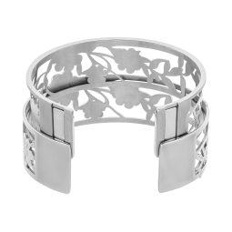 Bracelet jonc Méli Versa en acier, 20mm