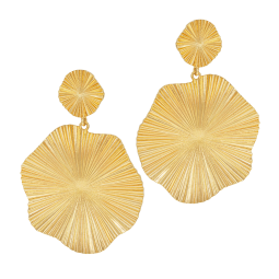 Boucles d'oreilles en plaqué or