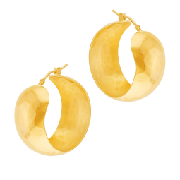 Boucles d'oreilles en bronze plaqué or