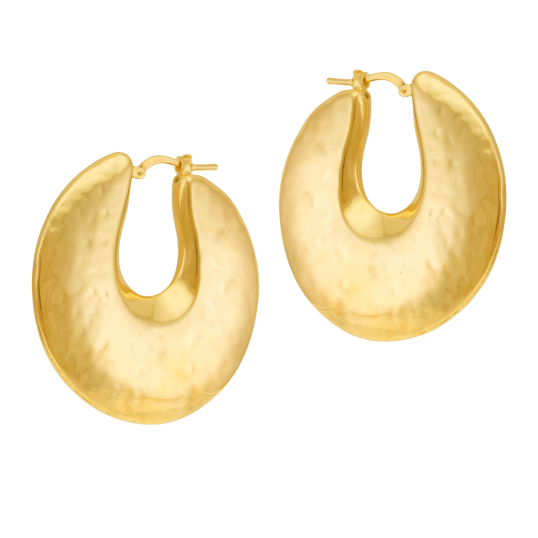 Boucles d'oreilles en bronze plaqué or