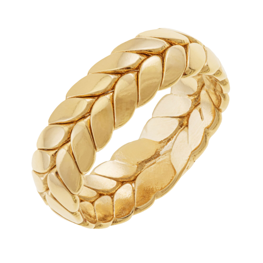 Bague en plaqué or