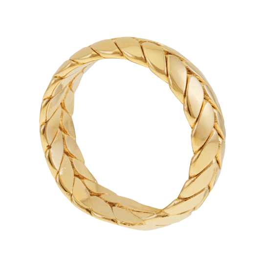 Bague en plaqué or