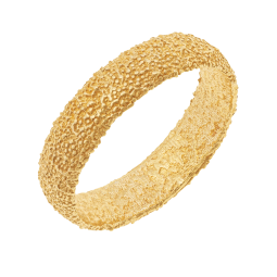 Bague en argent doré