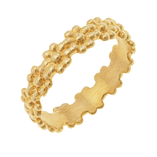 Bague en argent doré Bague en argent doré