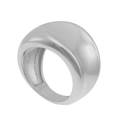 Bague en argent rhodié