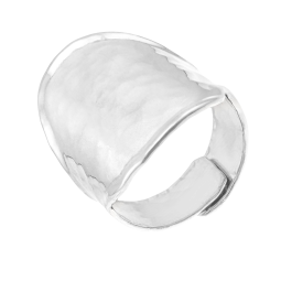 Bague en argent rhodié