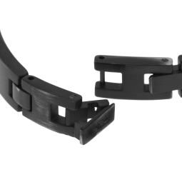 Bracelet en acier vieilli