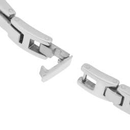 Bracelet en acier et carbone