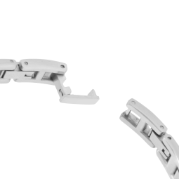 Bracelet en acier et carbone bleu