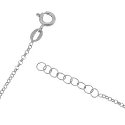 Bracelet en argent rhodié et laque de couleurs, papillons