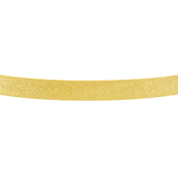 Bracelet jonc en acier doré