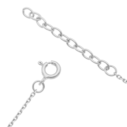 Bracelet en argent rhodié et rhodié noir, oxydes de zirconium, coeurs