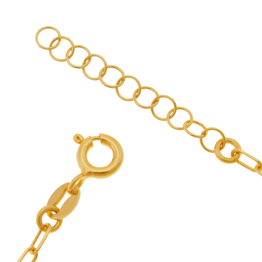 Bracelet en argent doré et pierre synthétiques Bracelet en argent doré et pierre synthétiques