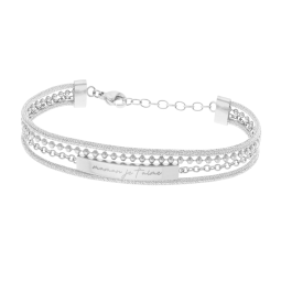 Bracelet en acier multichaines Bracelet en acier multichaines