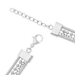 Bracelet en acier multichaines Bracelet en acier multichaines