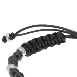 Bracelet en acier et céramique