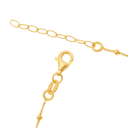 Bracelet en argent doré, pampilles